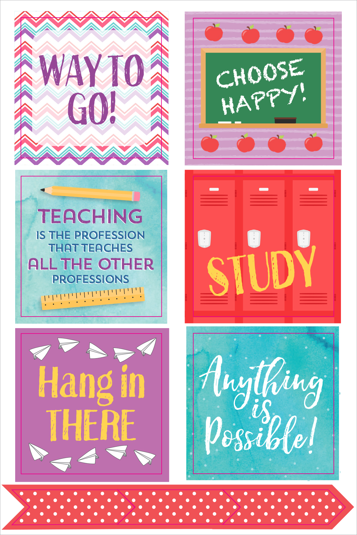 Essentials Teacher Planner Stickers