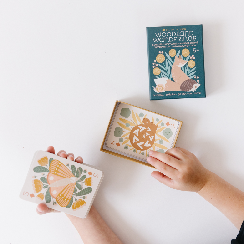 Woodland Playing Cards Deck | Family Game Night Favorite