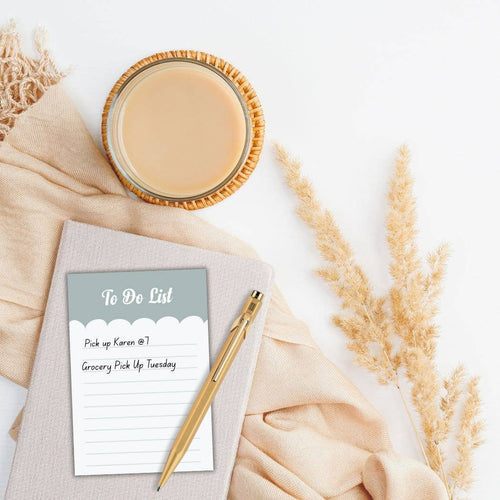 Arch To-Do List Sticky Note Pad | 4x6 Scallop Post-it® Notes, 50 Sheets