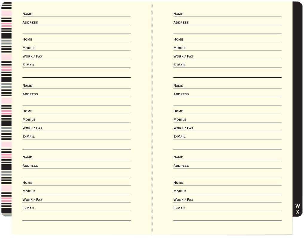 Little Pink Book of Addresses | Peter Pauper Press