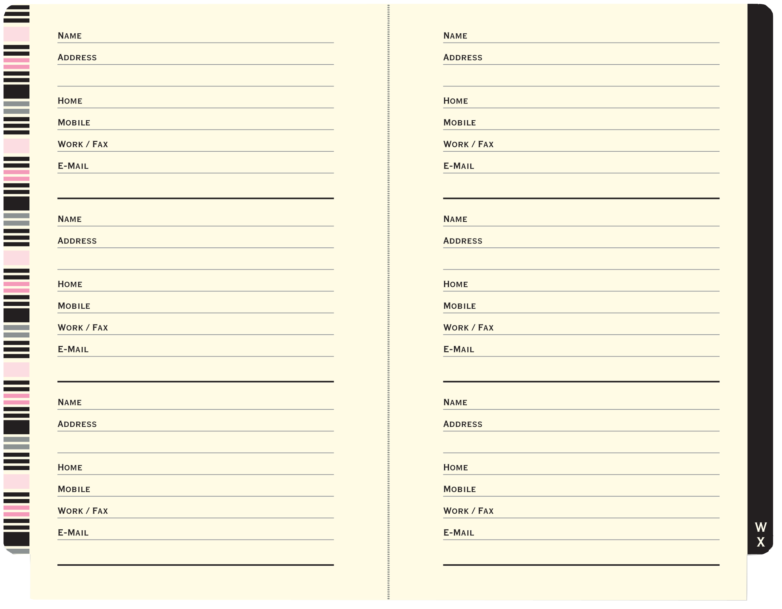 Little Pink Book of Addresses | Peter Pauper Press