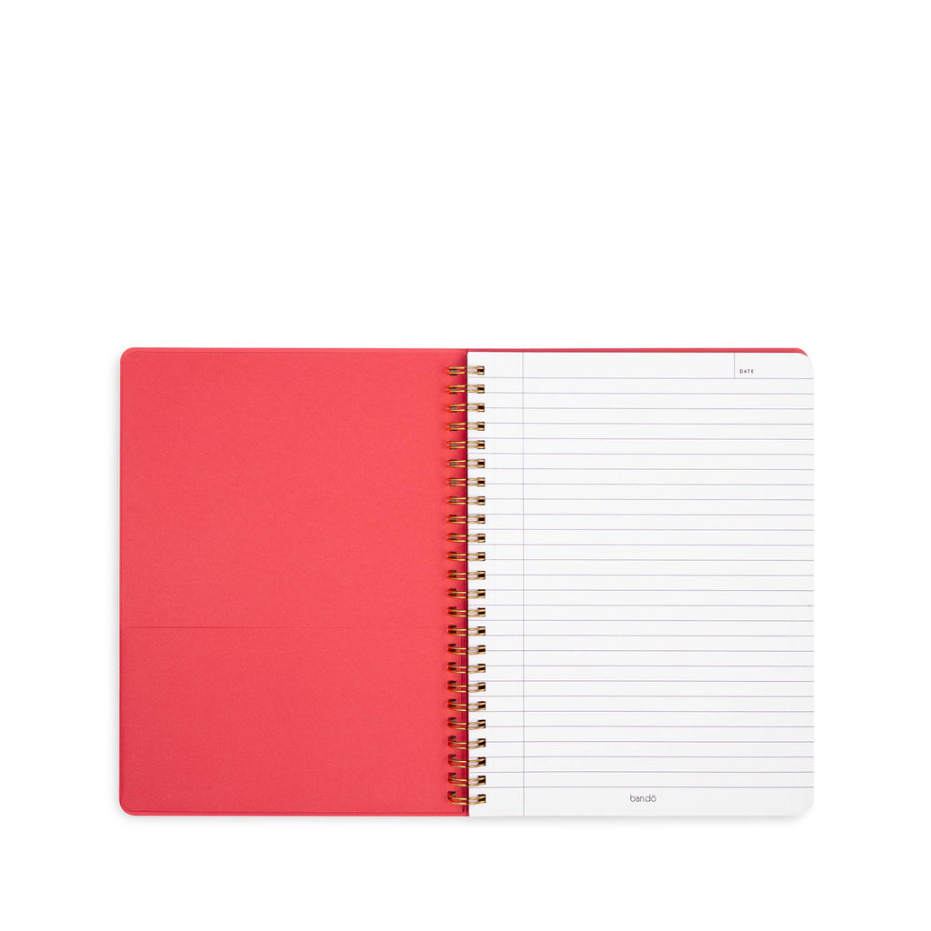 Rough Draft Mini Notebook | Flowers & Fruit