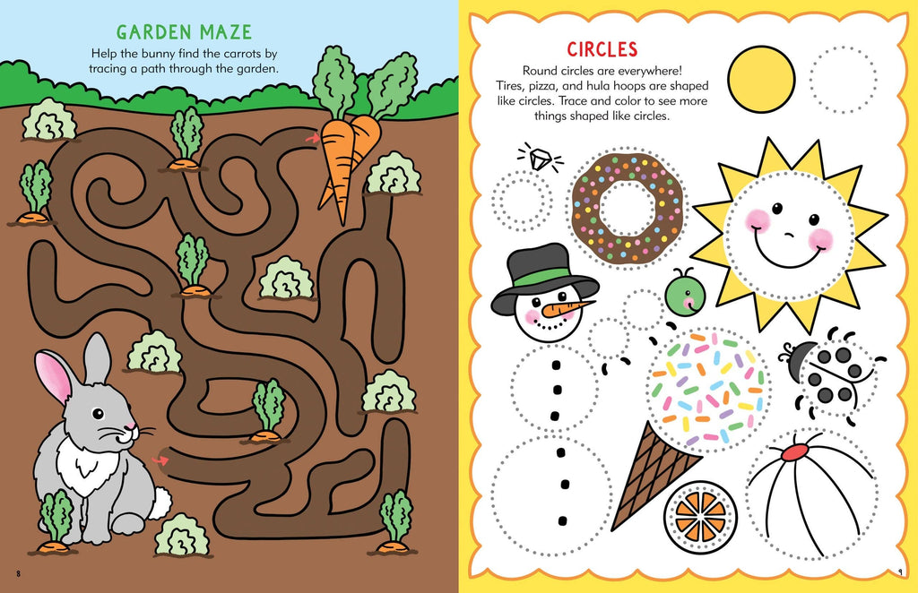 ABC 123 Preschool Activity Book | Peter Pauper Press