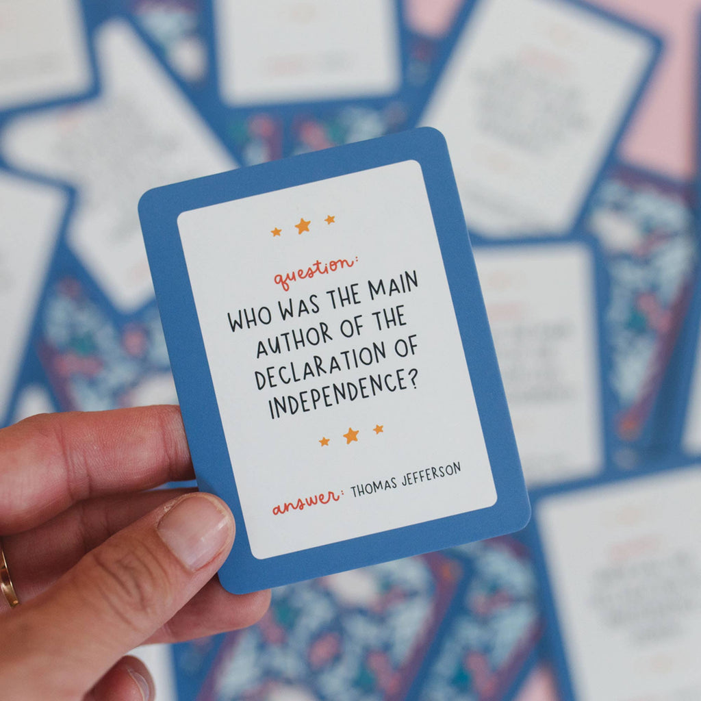 USA Trivia Deck of Cards