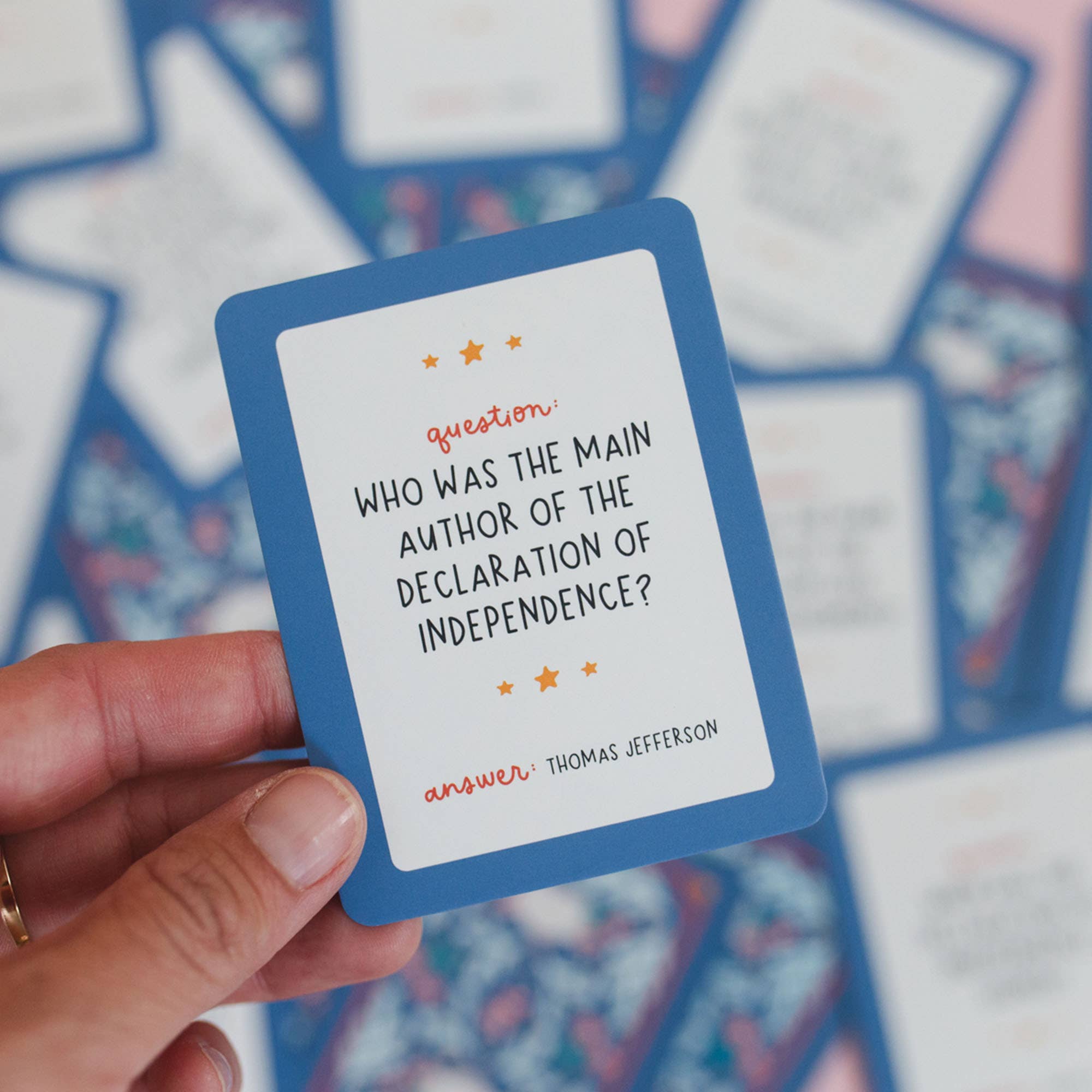USA Trivia Deck of Cards