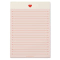 Hearts and Arrows Notepad