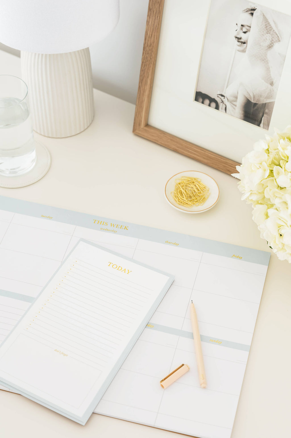 Today Daily Planning Notepad, Blue