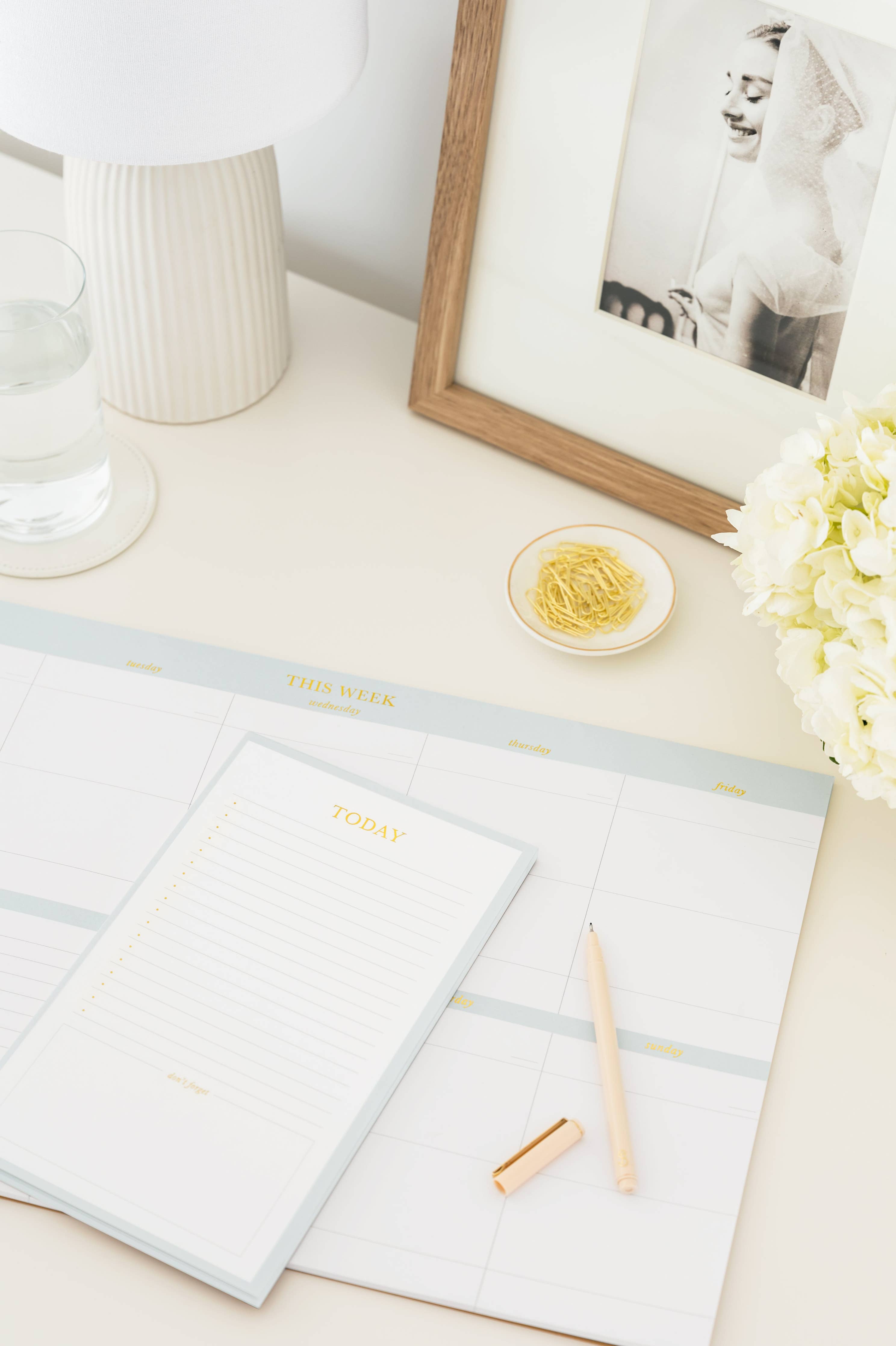 Today Daily Planning Notepad, Blue