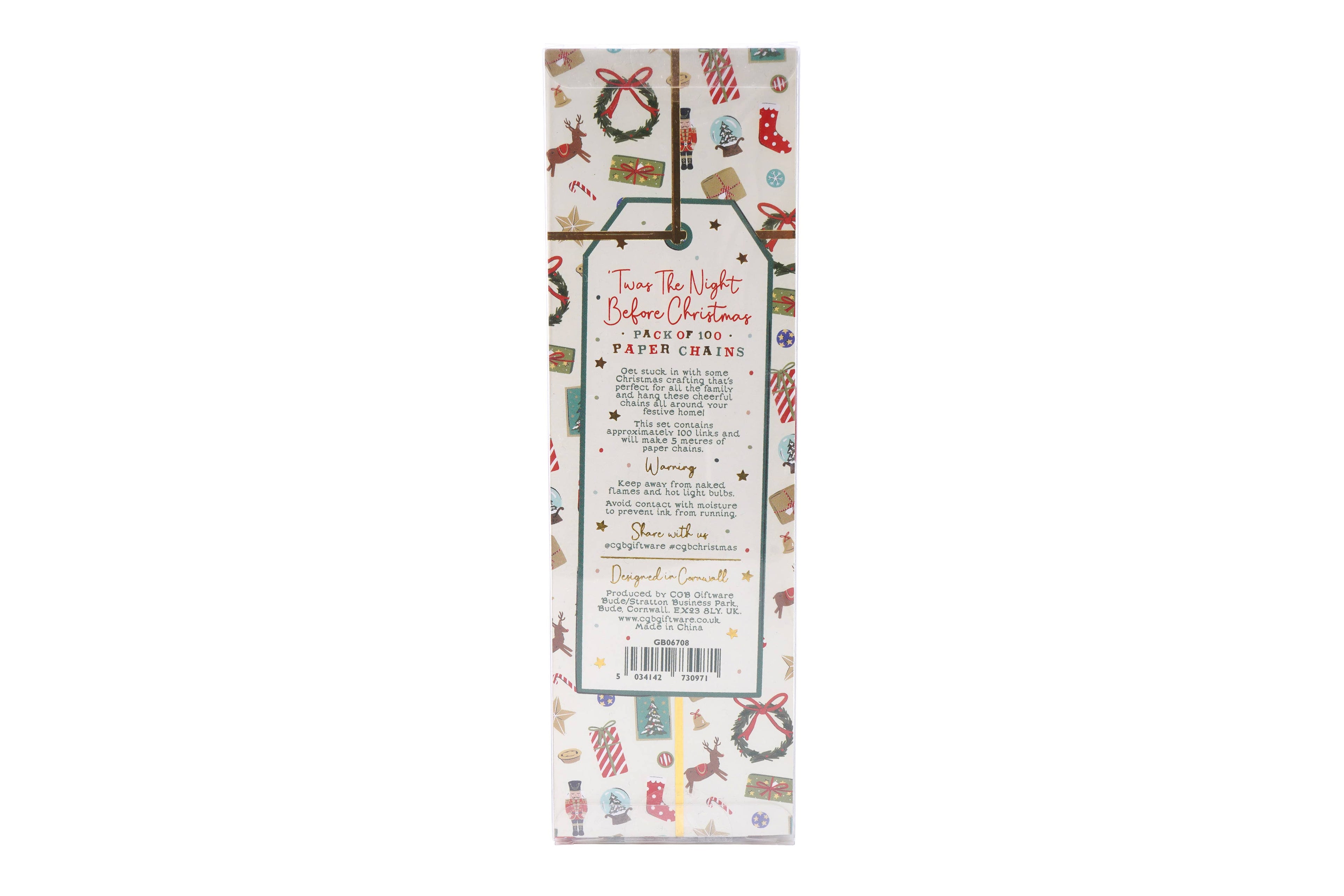 'Twas The Night Before... Pack of 100 Paper Chains