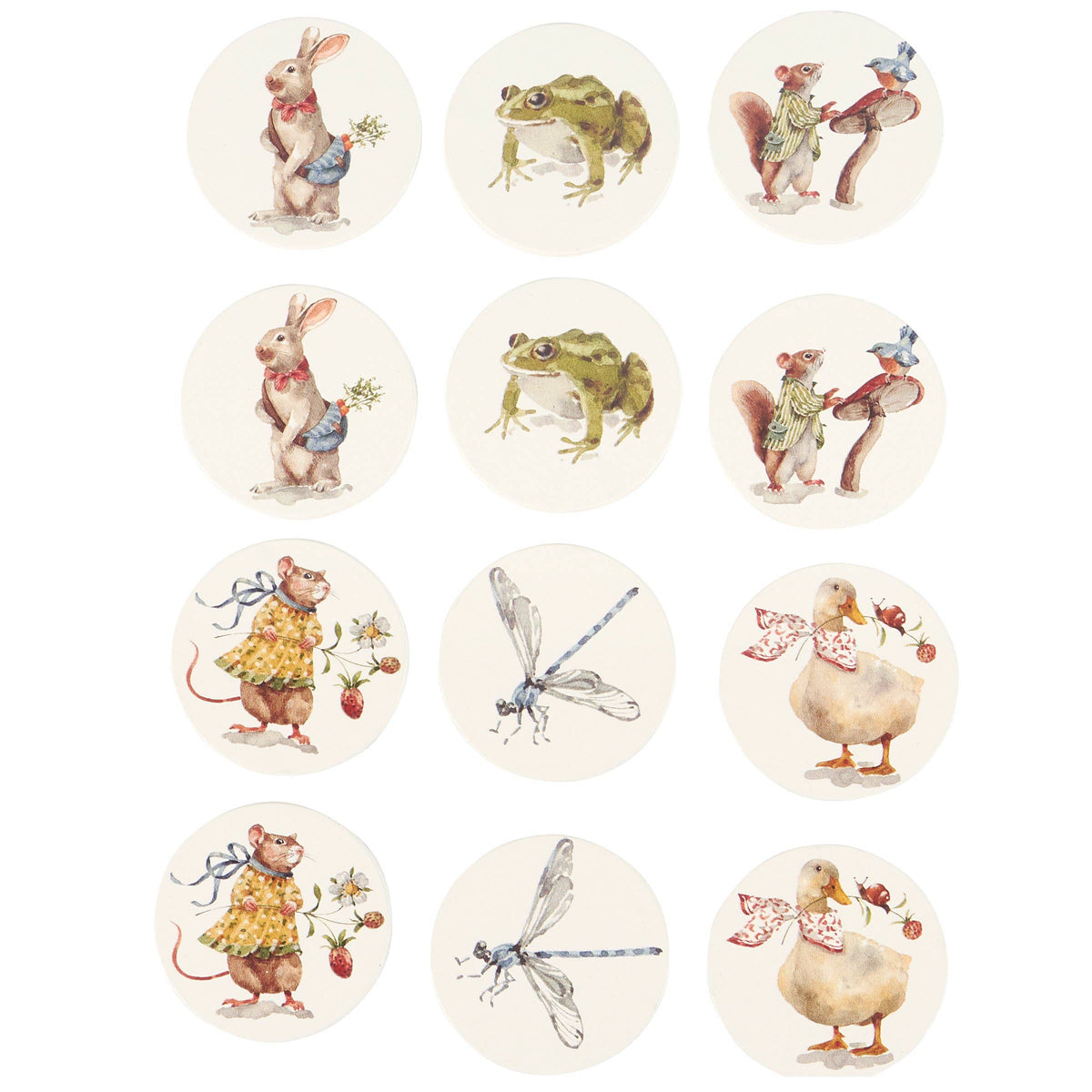 Memory Garden Wooden Memory Matching Travel Game