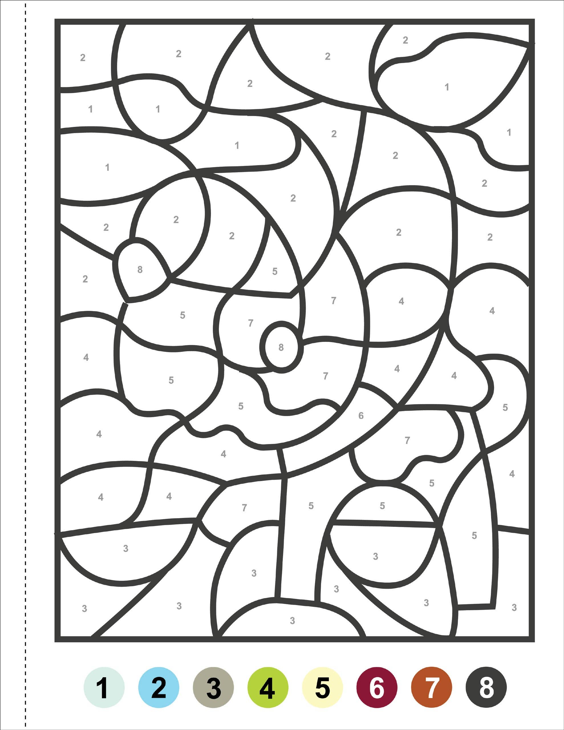 My First Color-by-Number: Animals | Peter Pauper Press