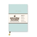 Mint Chip Spumoni Swirls Scalloped Journal – A5 Lined Notebook