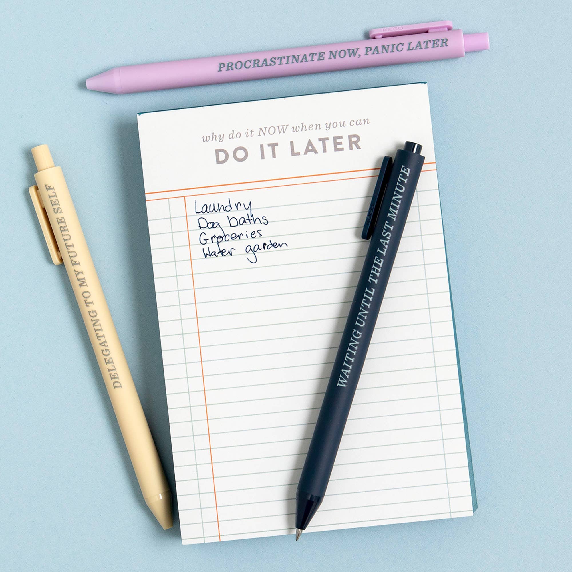 Do It Later 4x6 Notepad