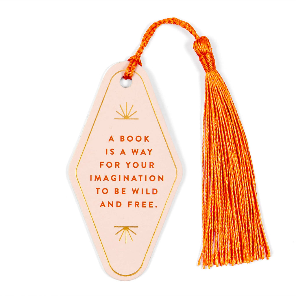 Your Imagination Leather Bookmark | Studio Calico