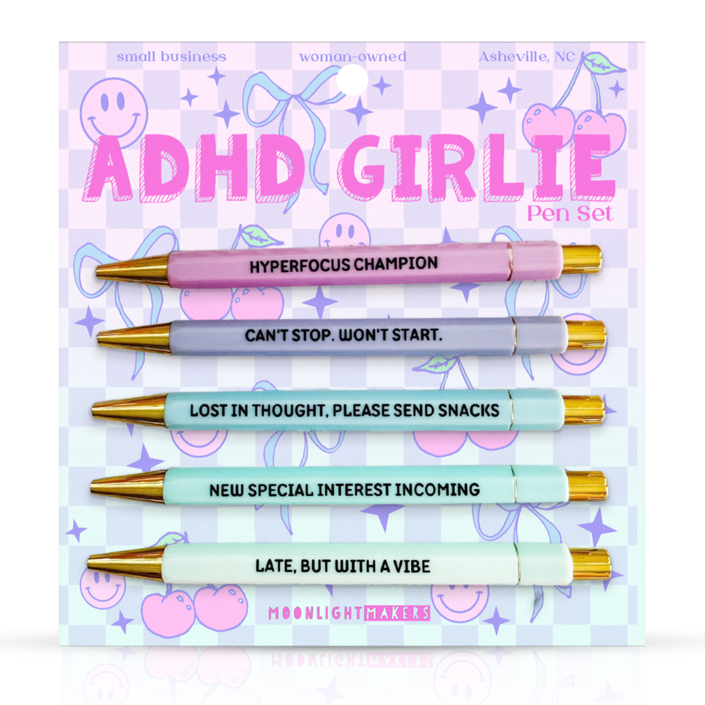 ADHD Girlie - Pen Set