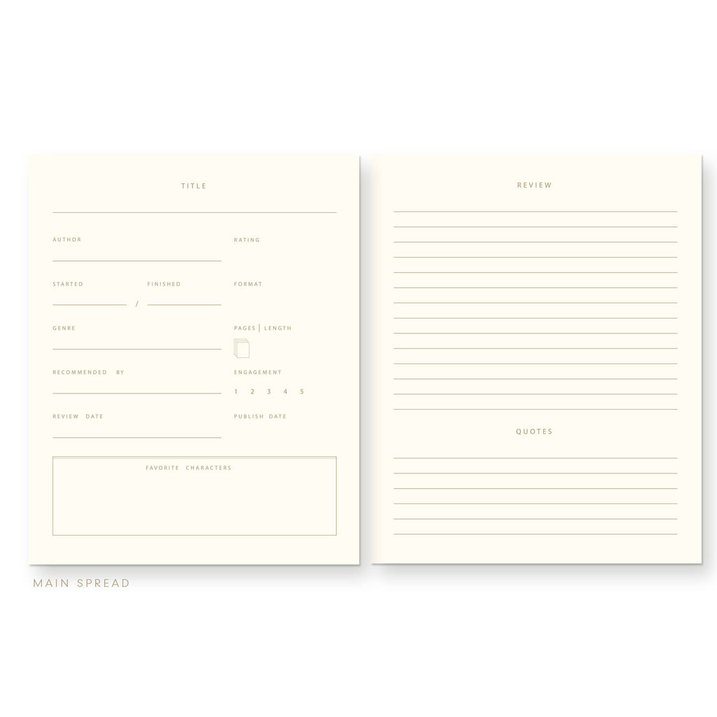Cool Kids Read Book Log Reading Journal