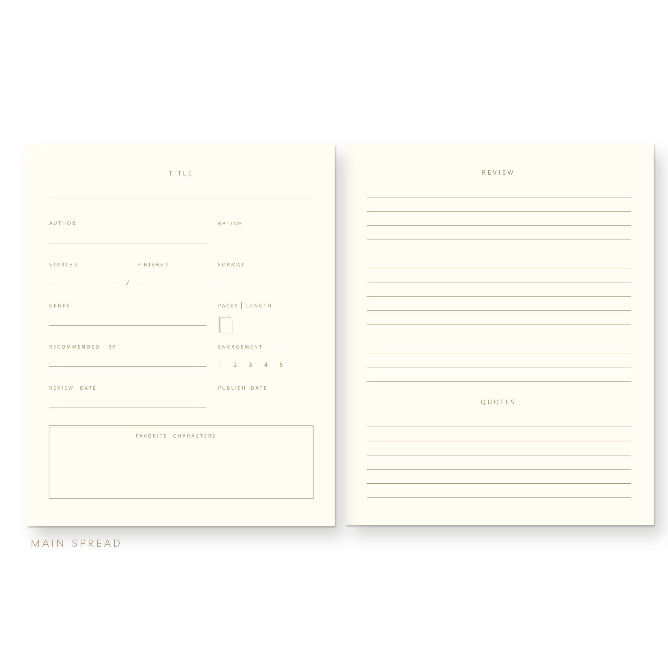 Cool Kids Read Book Log Reading Journal