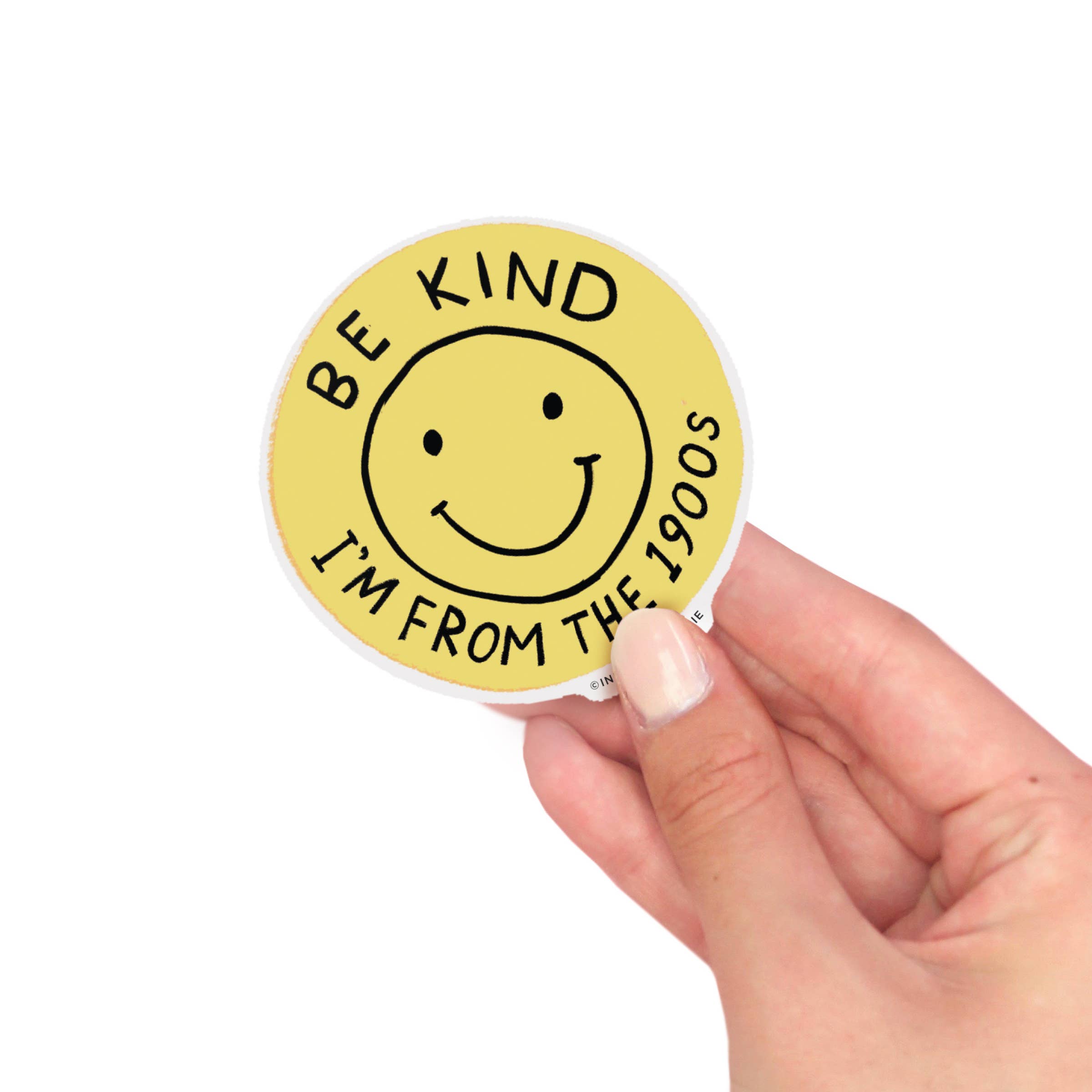 Vinyl Sticker – Be Kind (1900s)