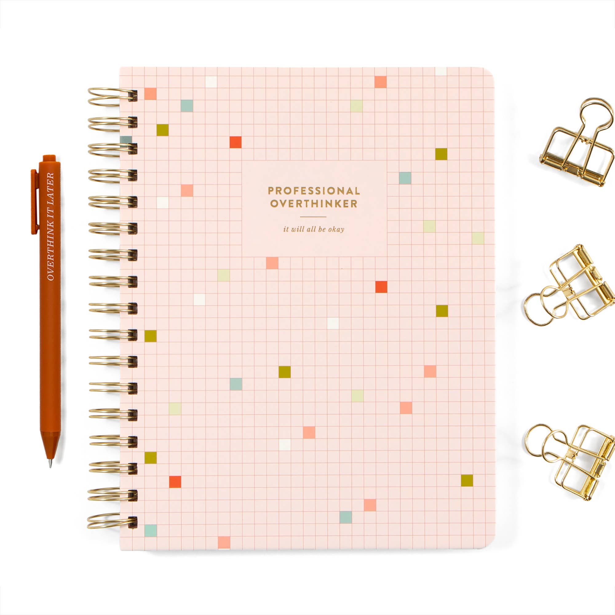 Professional Overthinker Spiral Notebook
