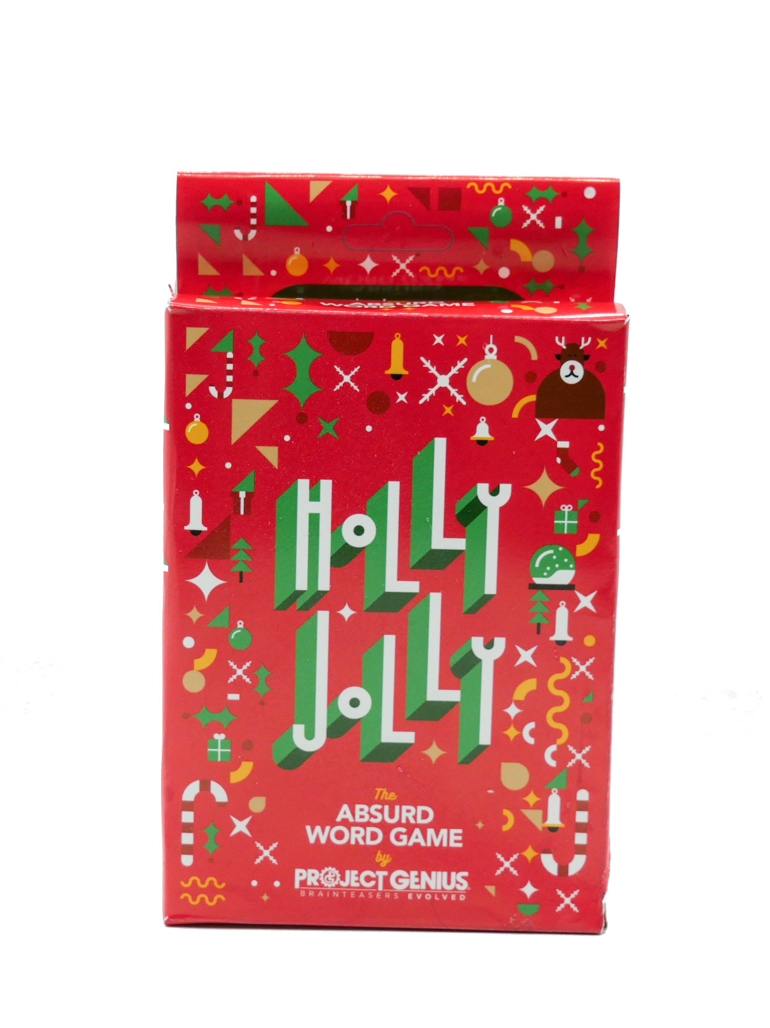 Holly Jolly Christmas Rhyming Word Card Game