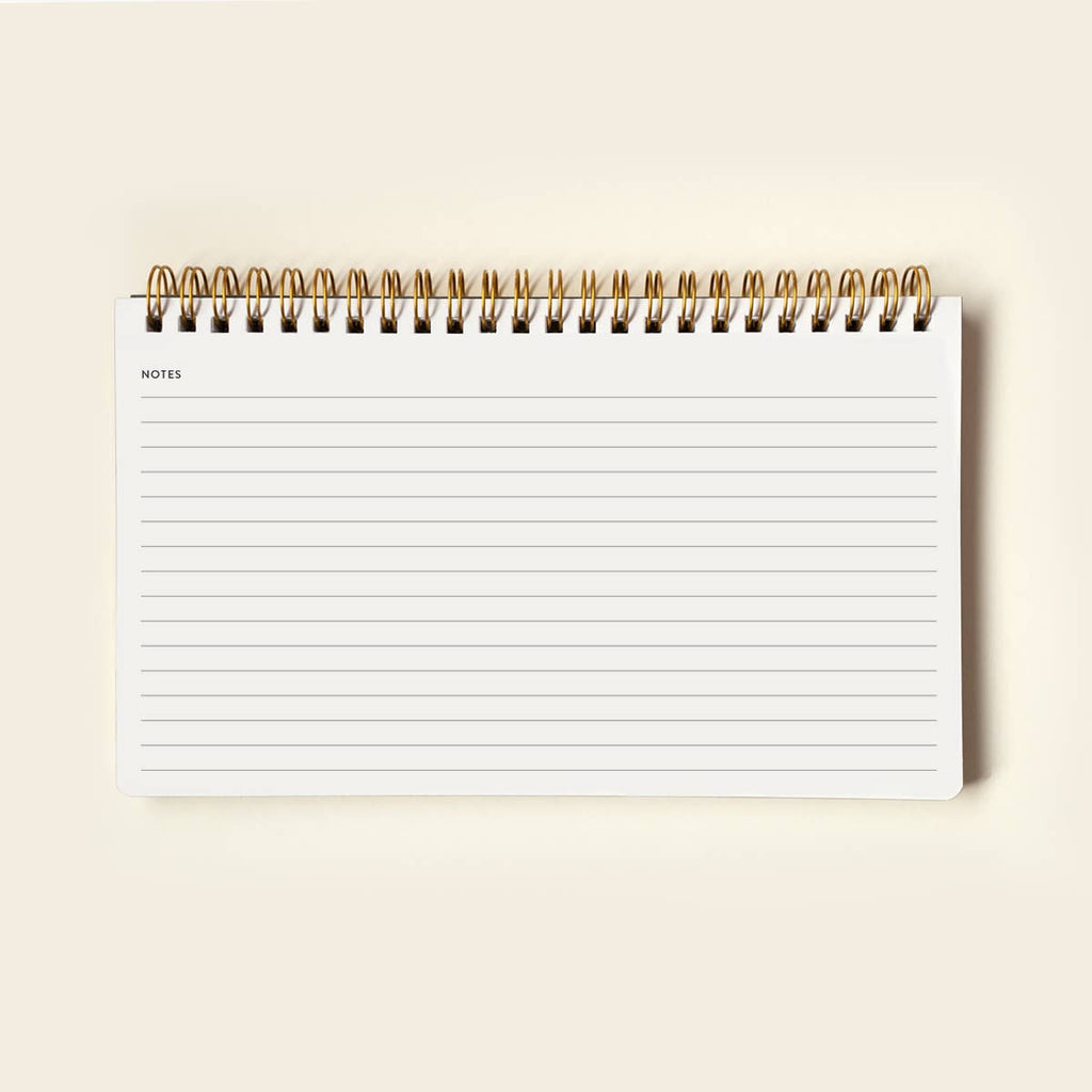 Wild Flowers Undated Weekly Planner