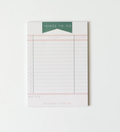 Things To Do Tear-Off Notepad by The Paper and Plan Co.