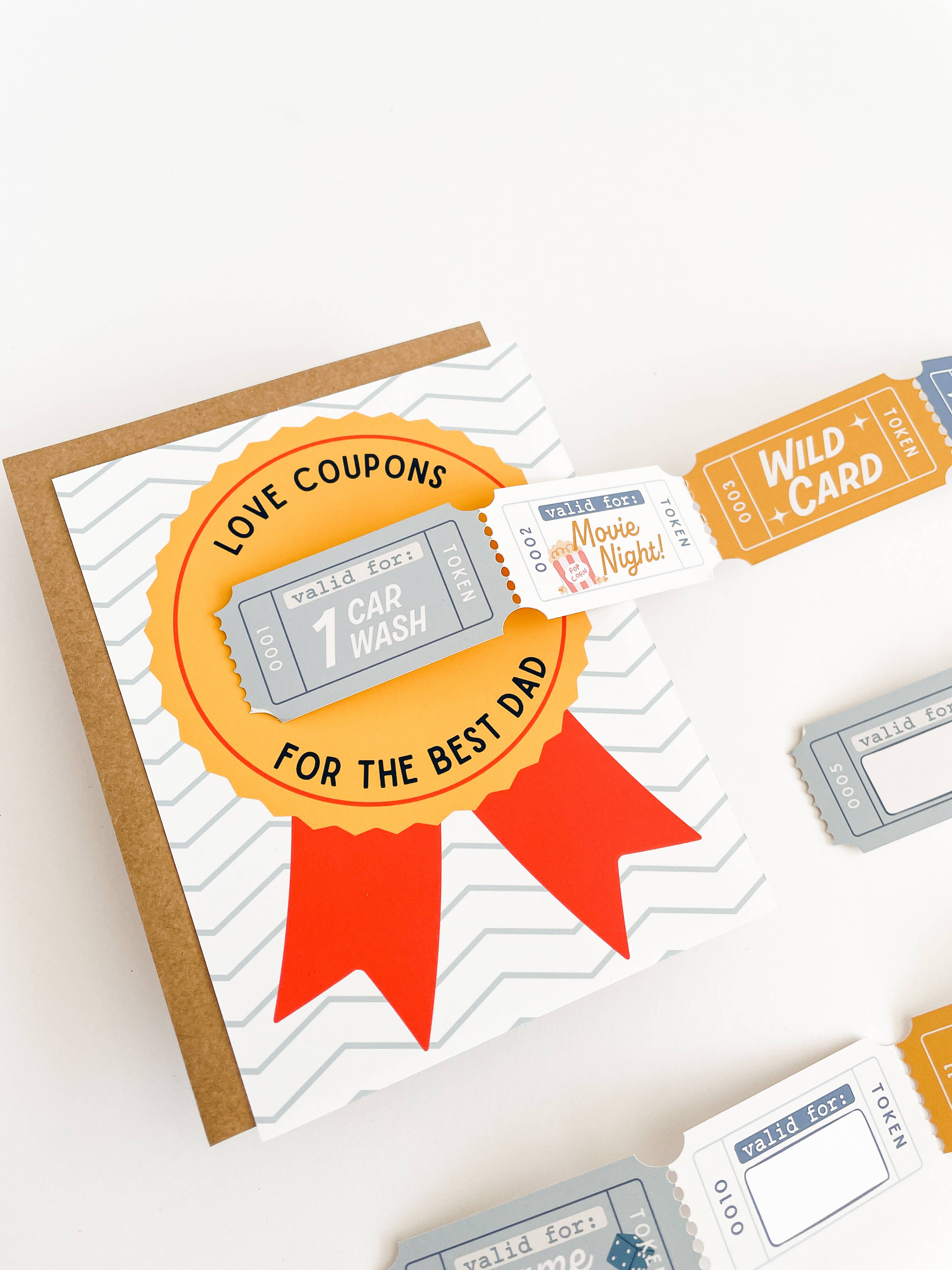 Father's Day Gift From Kids - Activity Coupons