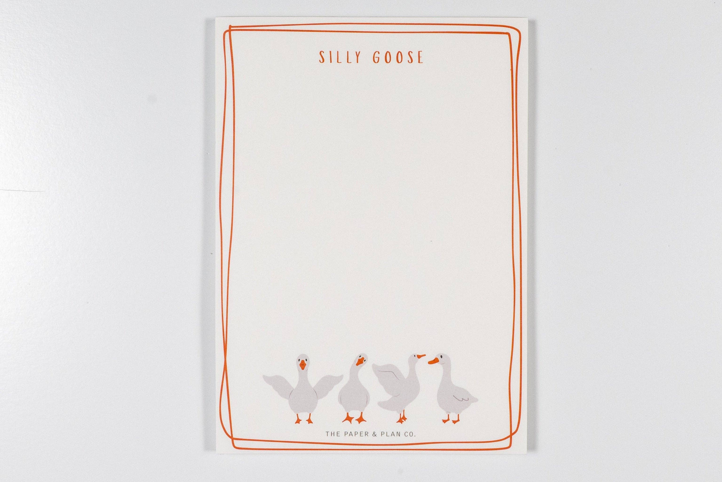Silly Goose Notepad