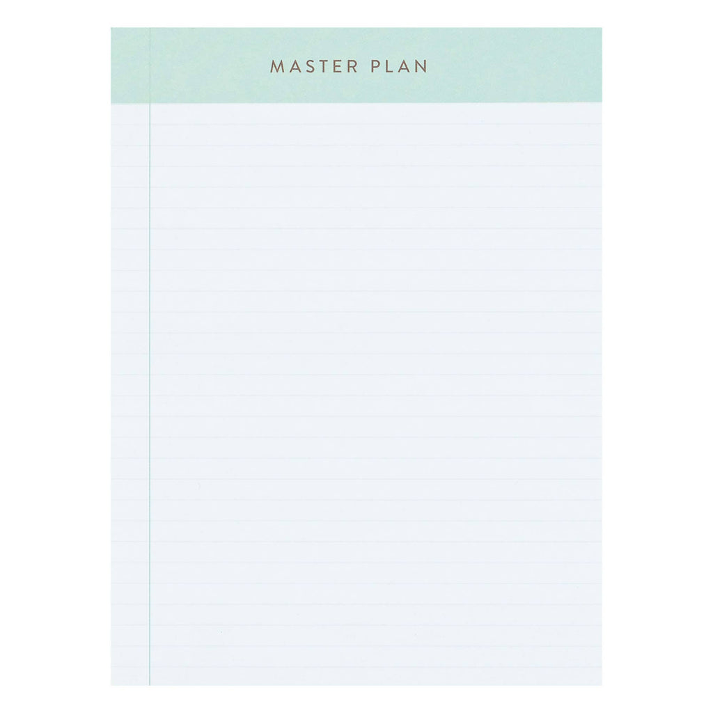 Master Plan Notepad