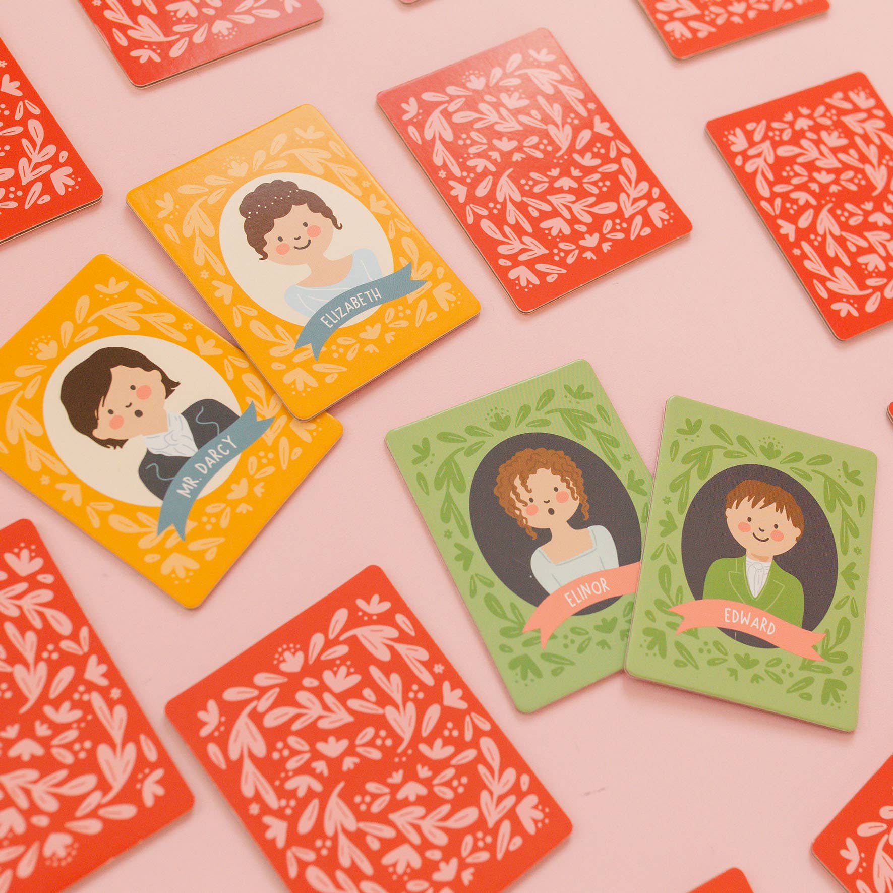 Dynamic Duos Literary Matching Memory Card Game