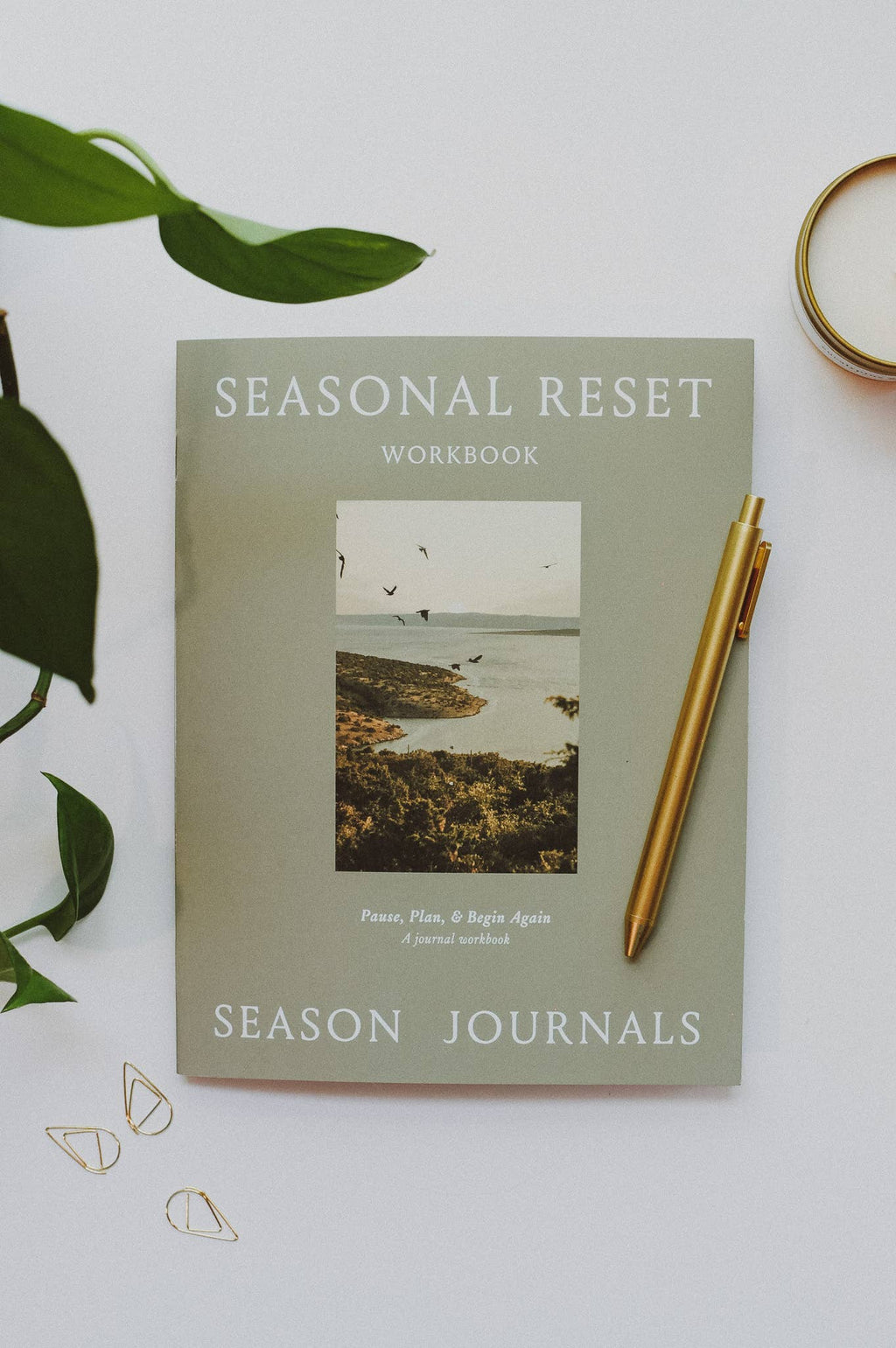 Seasonal Reset Workbook - Guided Reflection Journal, 30 Pages