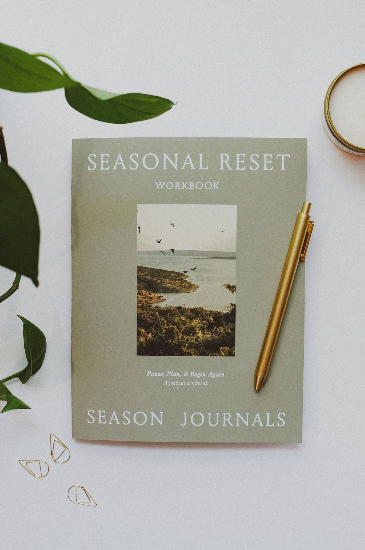 Seasonal Reset Workbook - Guided Reflection Journal, 30 Pages