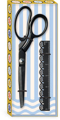 Scissor and Ruler Set - Black