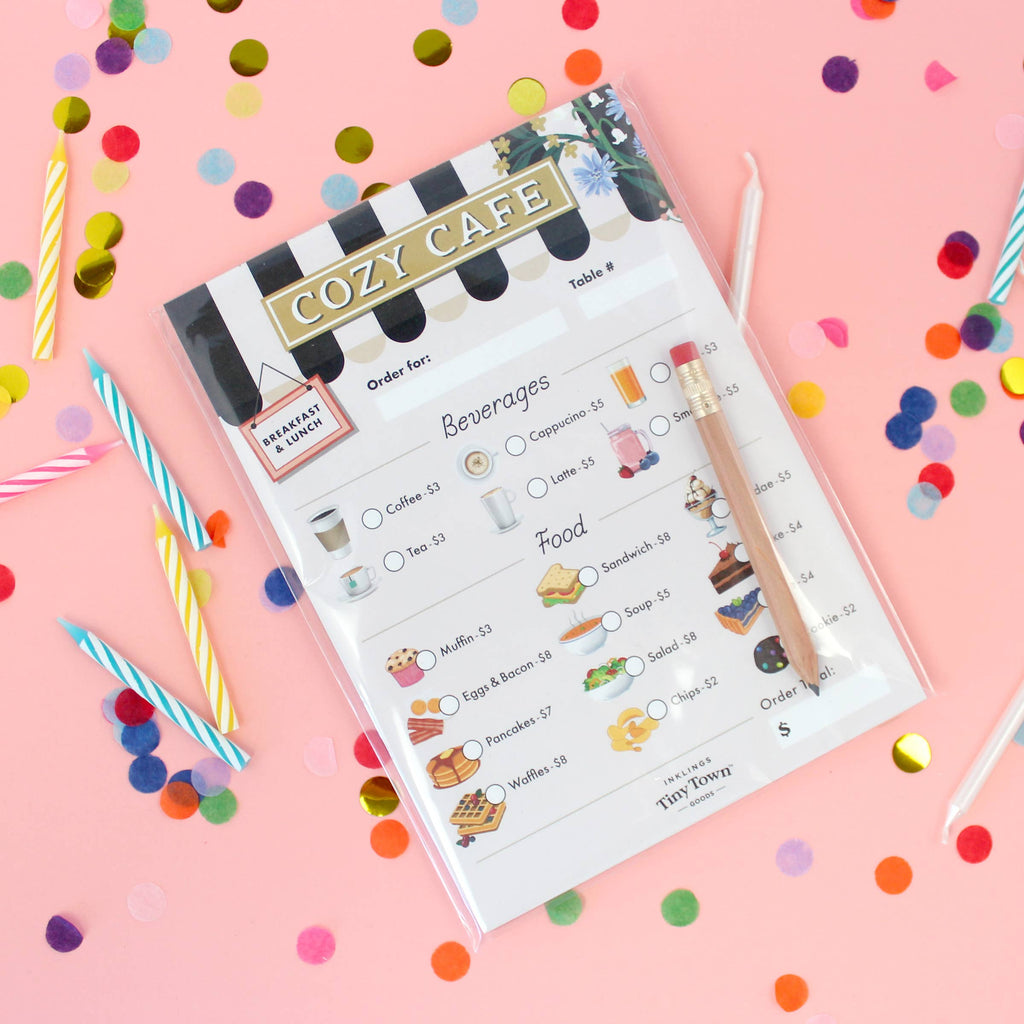 Tiny Town™ Cozy Cafe Play Notepad