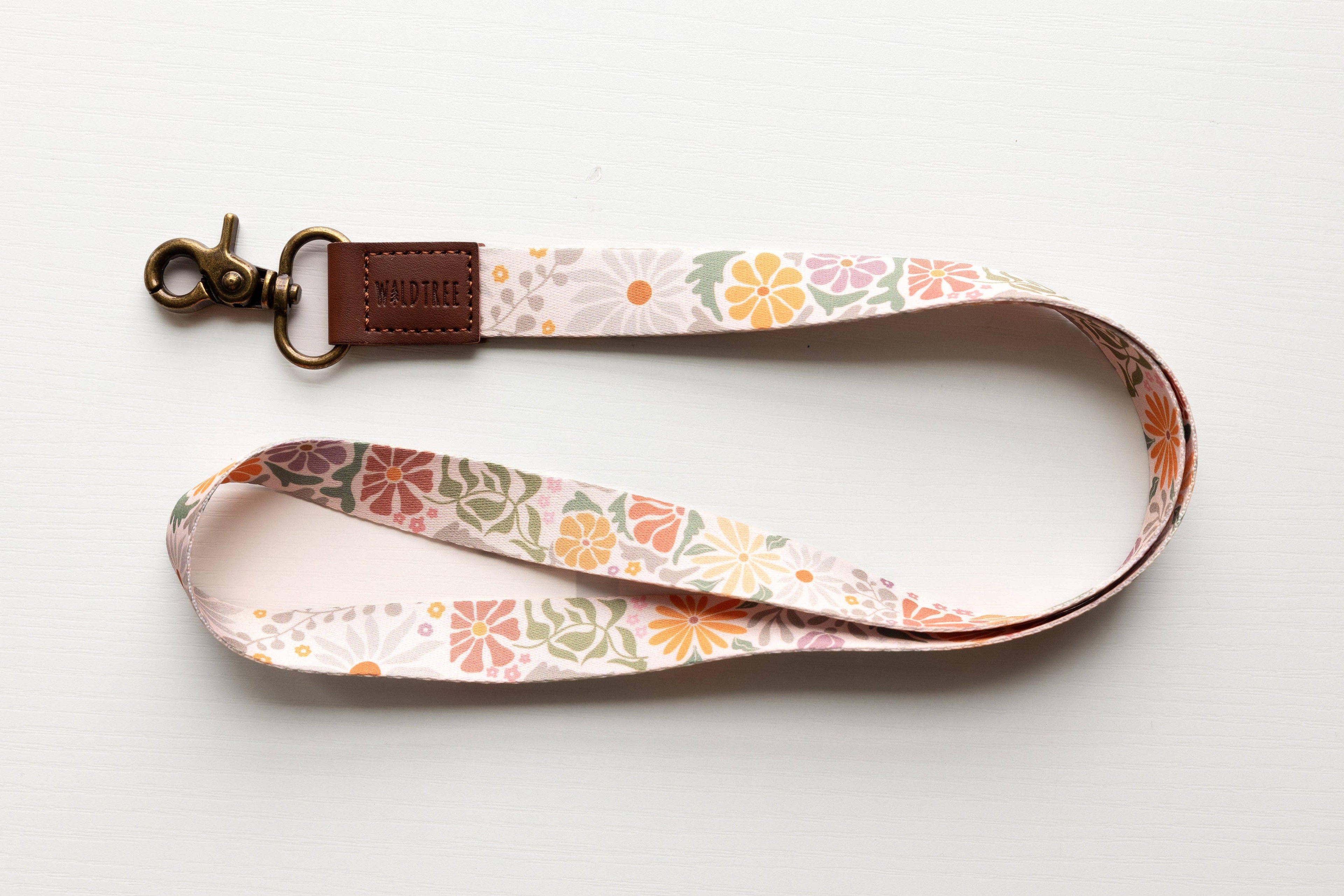 Sunset Floral Neck Lanyard