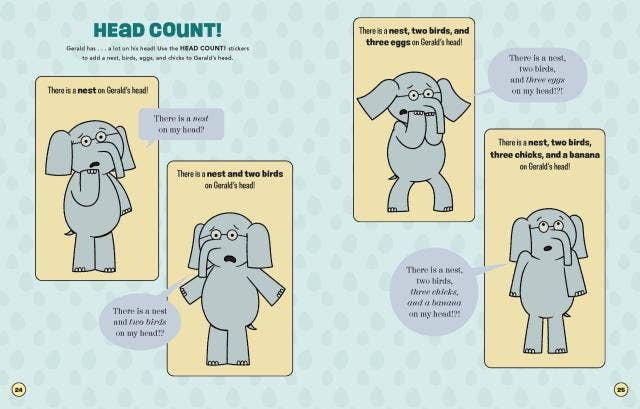Elephant and Piggie Stick Together Sticker Book: Trade Paperback