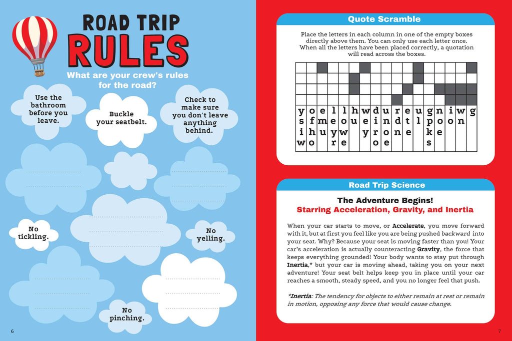 Road Trip Activity Quest | Peter Pauper Press