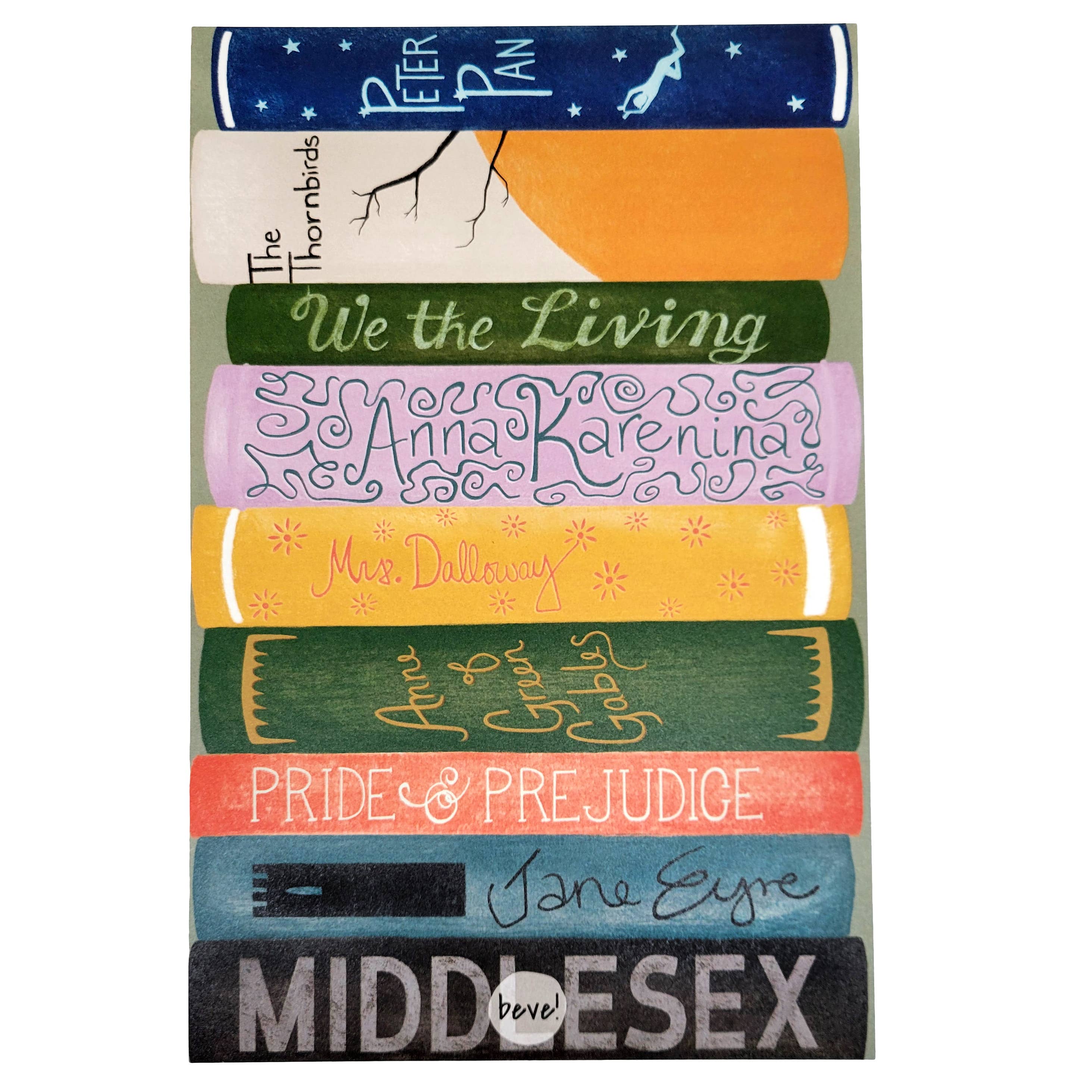 Bookshelf Letter Writing Set