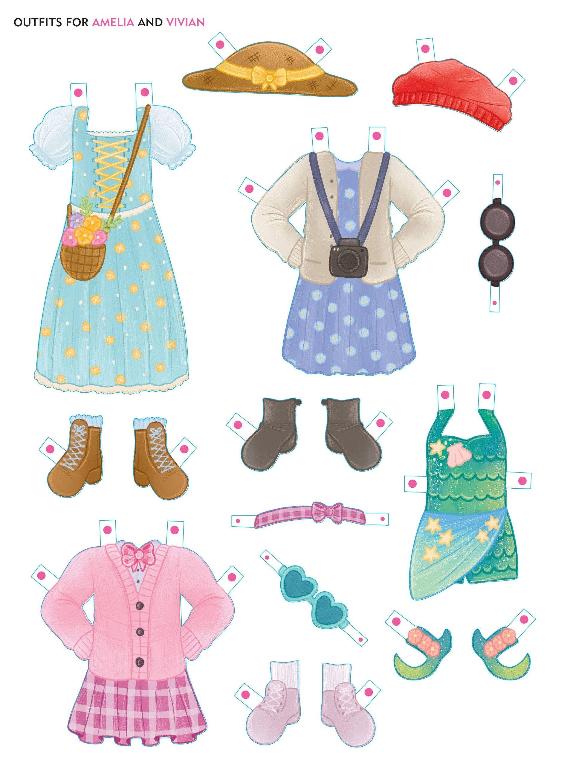 Classic Keepsake Paper Dolls: Fashionistas | Peter Pauper Press