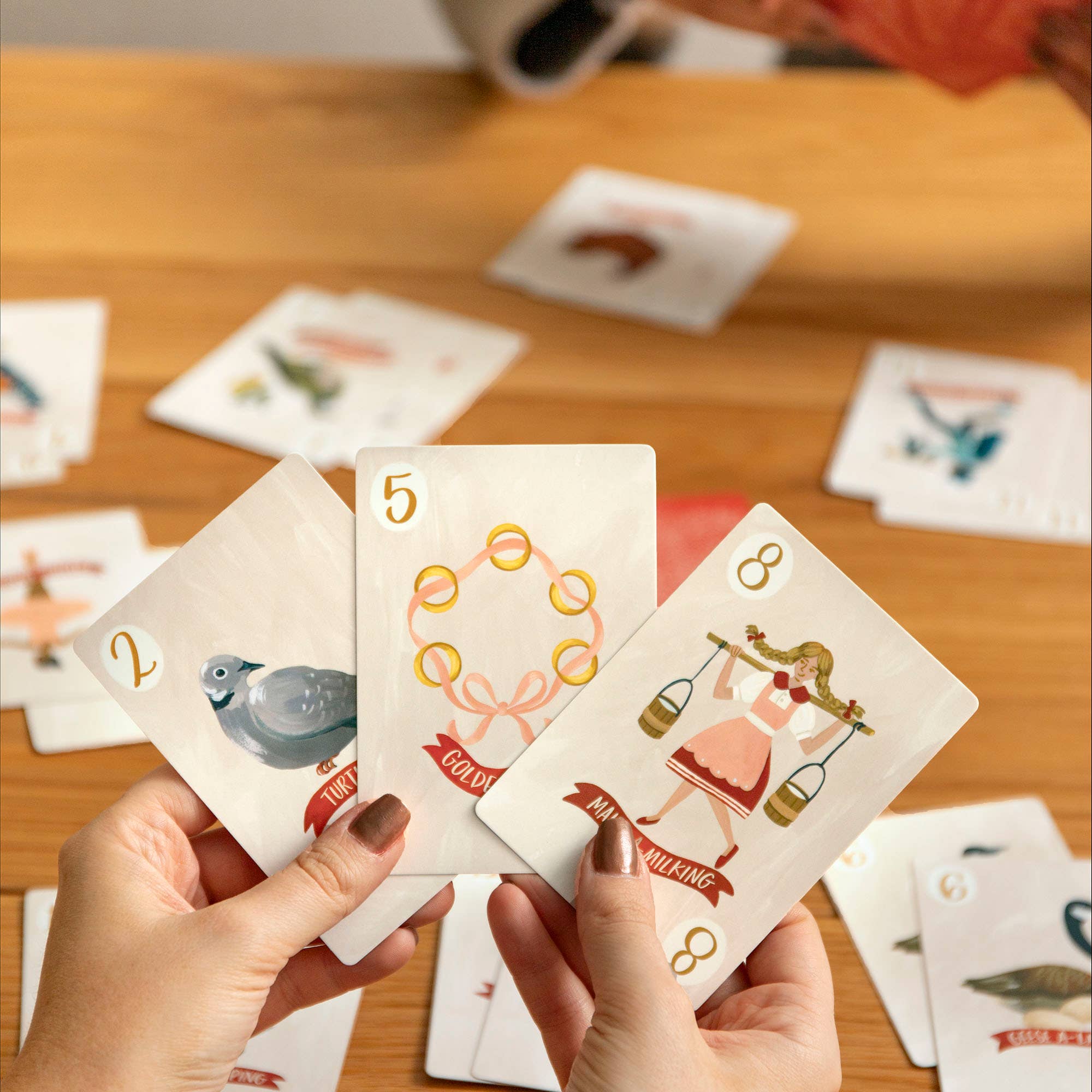 12 Days Of Christmas Go Fish Card Game