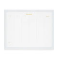 Blue Bordered Weekly Planning Notepad