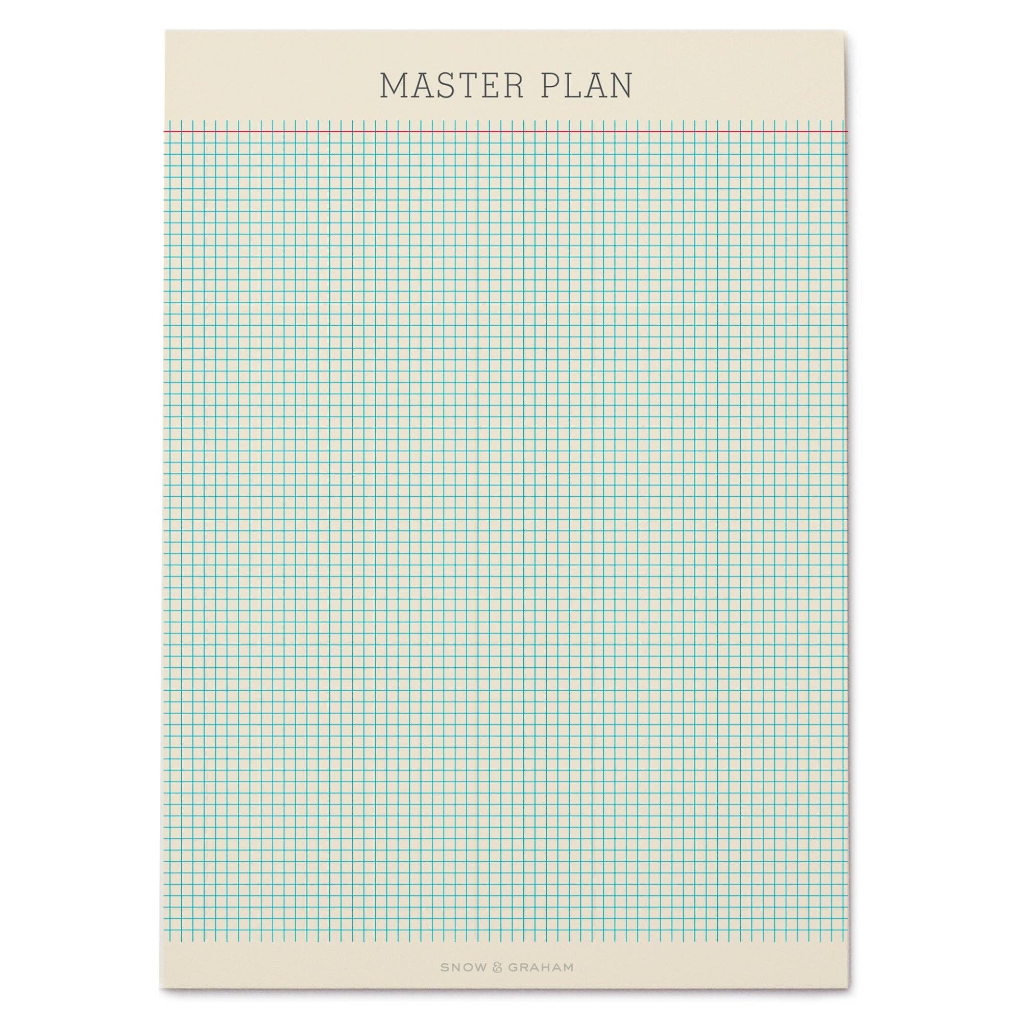 Masterplan Grid Notepad