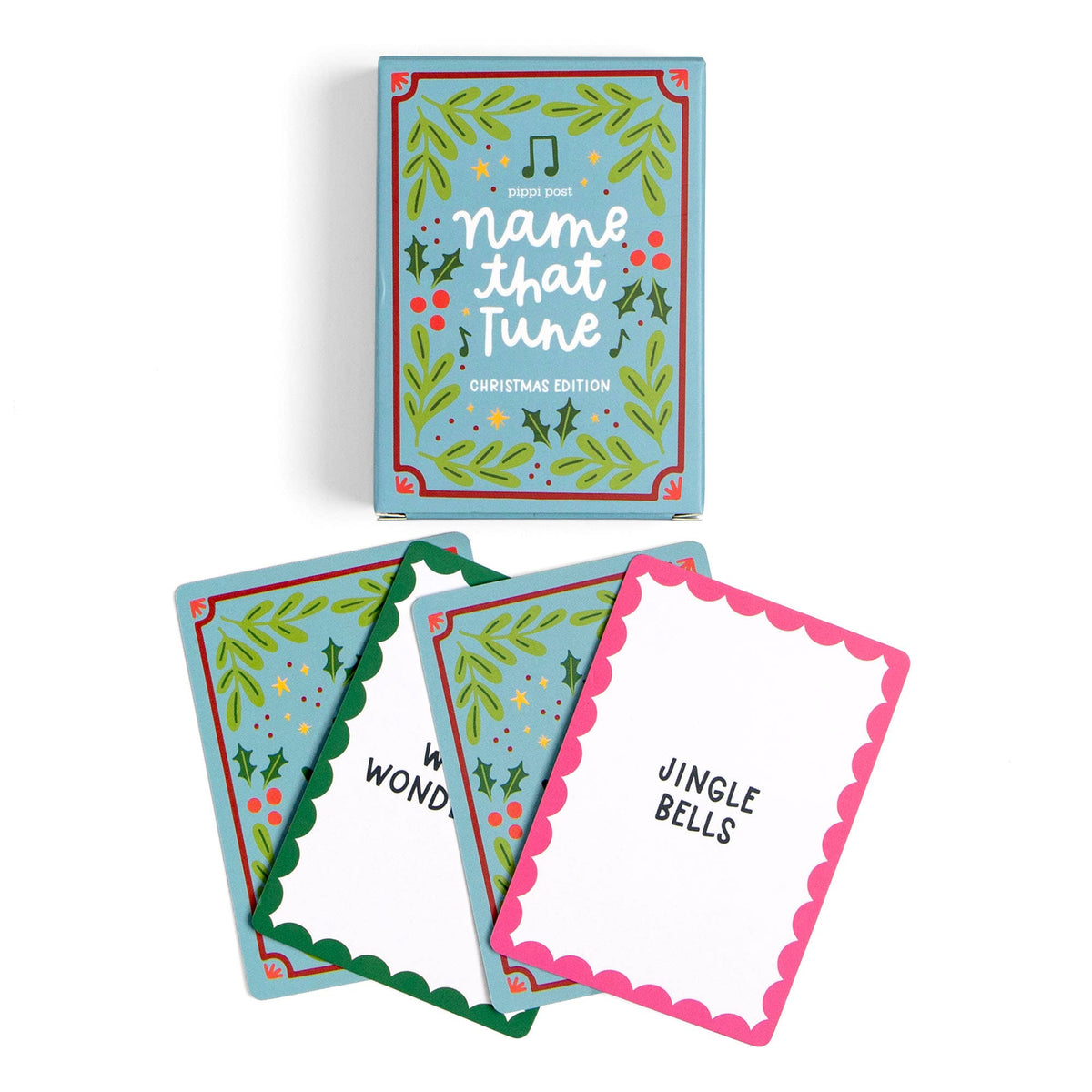 Name That Tune Christmas Song Card Game
