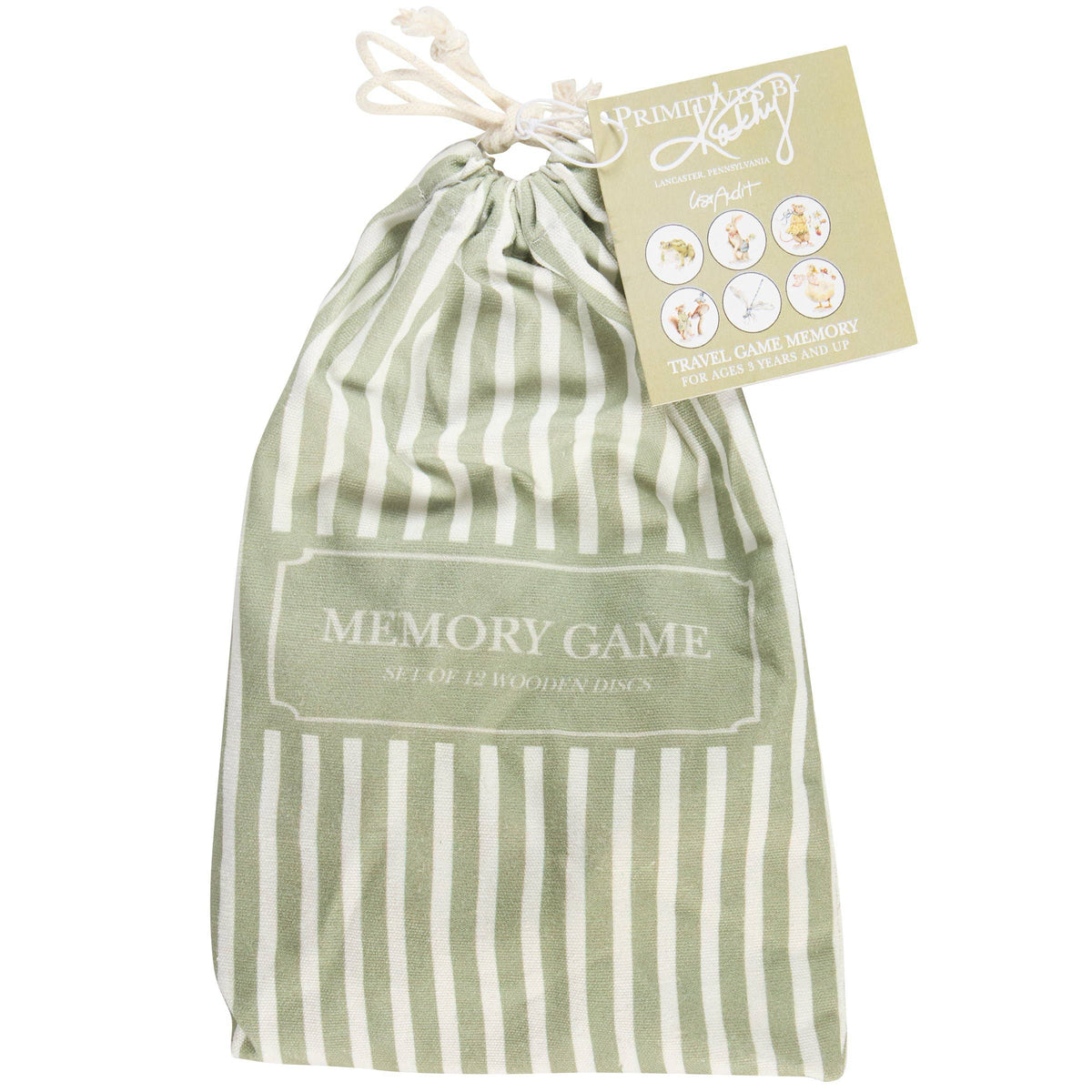 Memory Garden Wooden Memory Matching Travel Game
