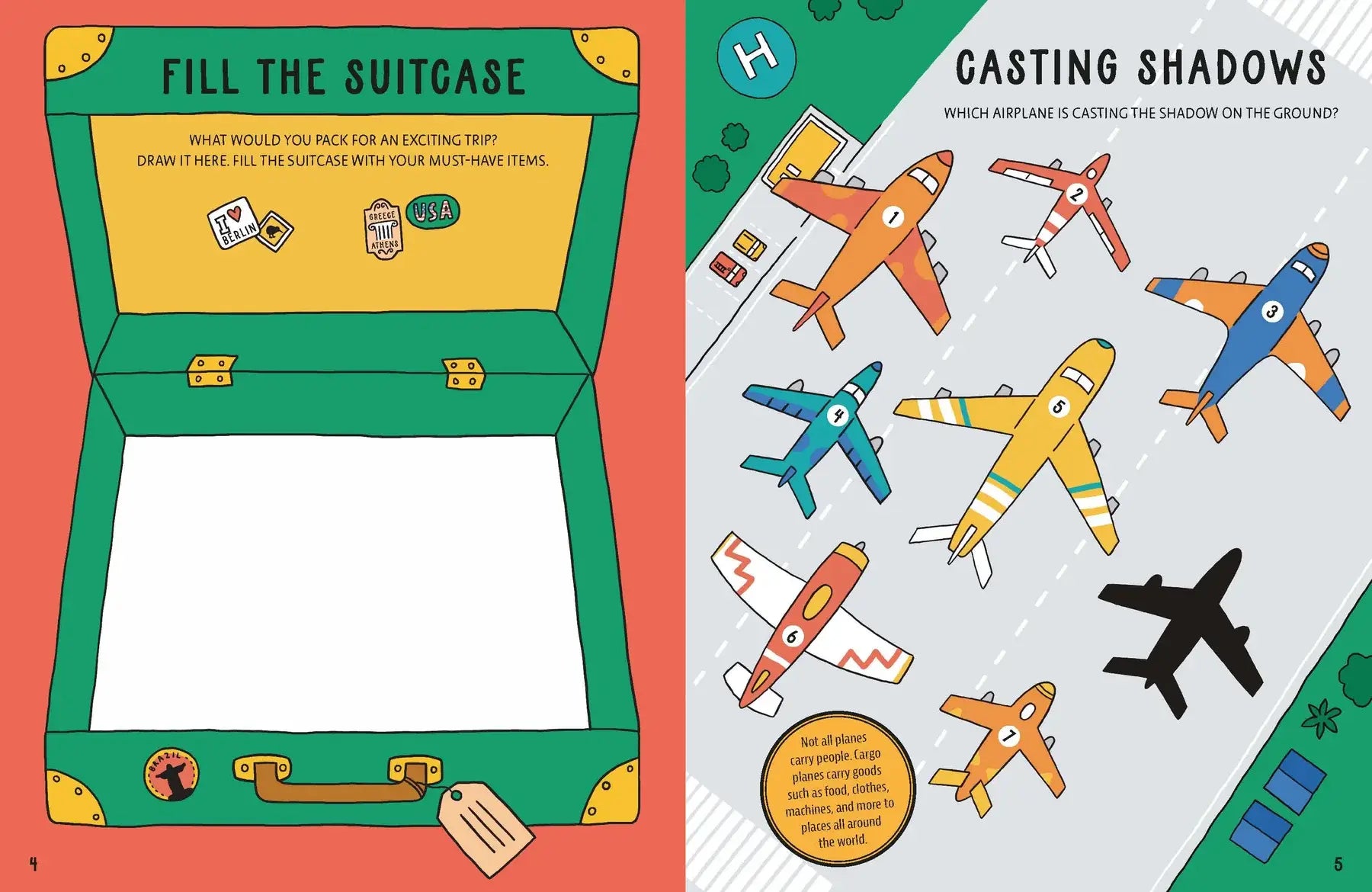 The Big Book of Airplane Activities | Lonely Planet Kids