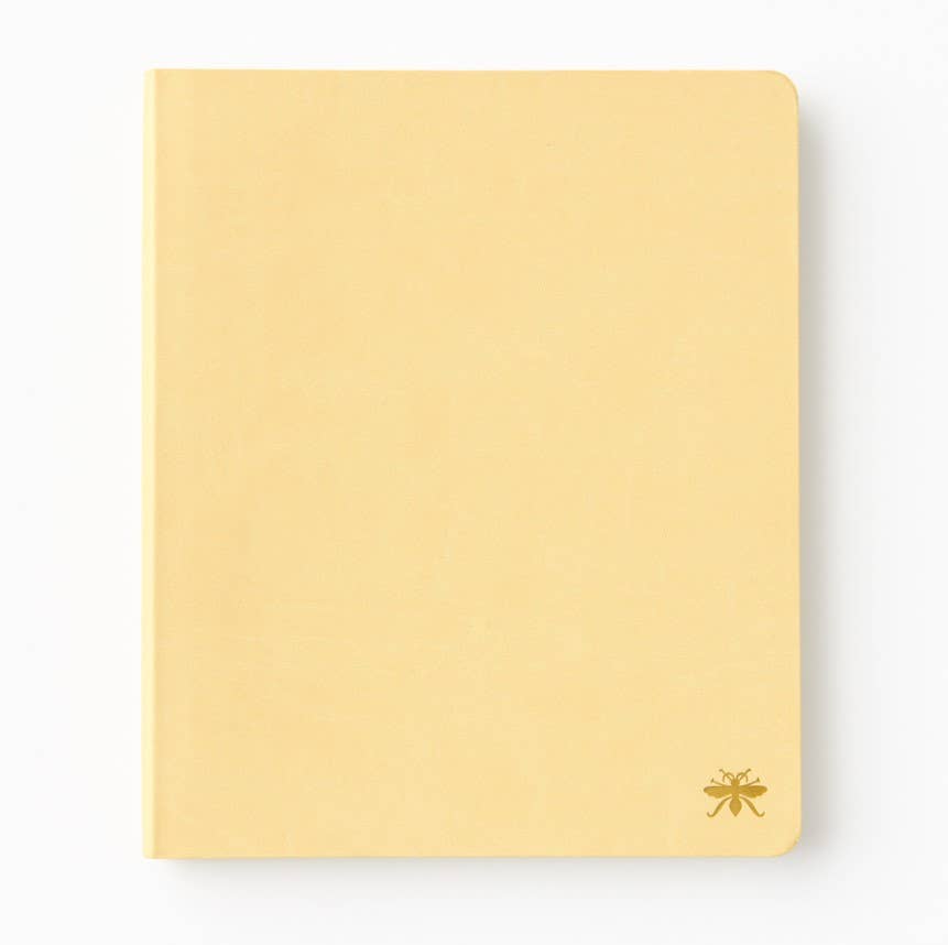 Cream Large Lined Journal