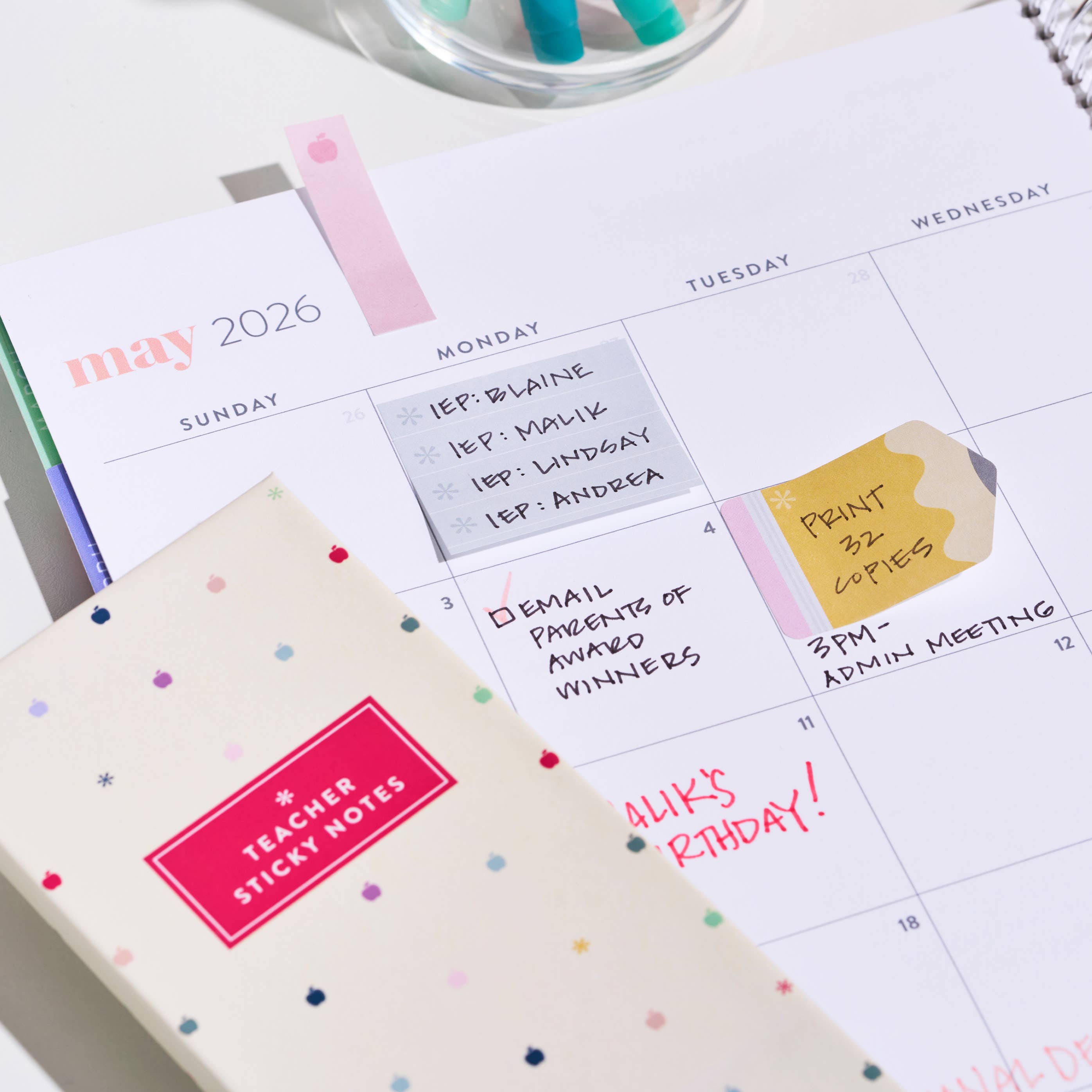 Teacher Sticky Note Booklet - Erin Condren