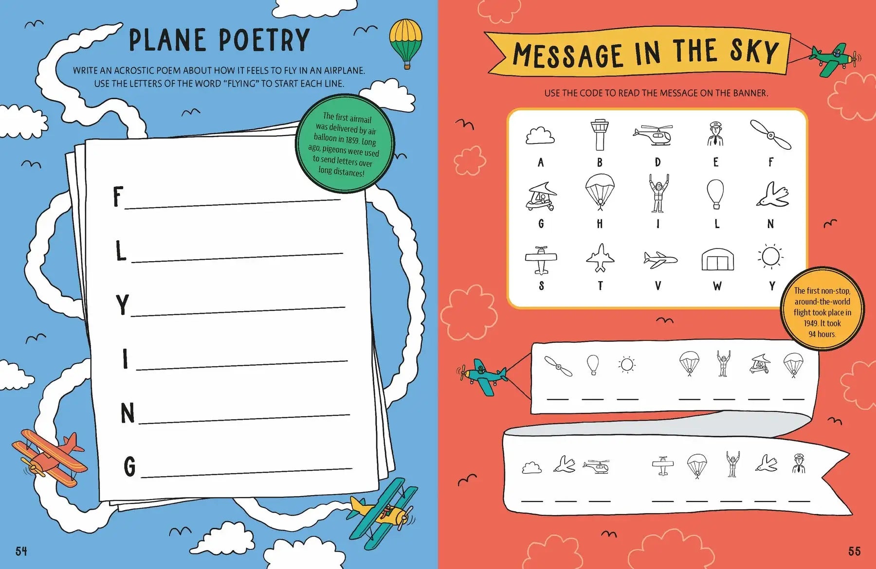 The Big Book of Airplane Activities | Lonely Planet Kids