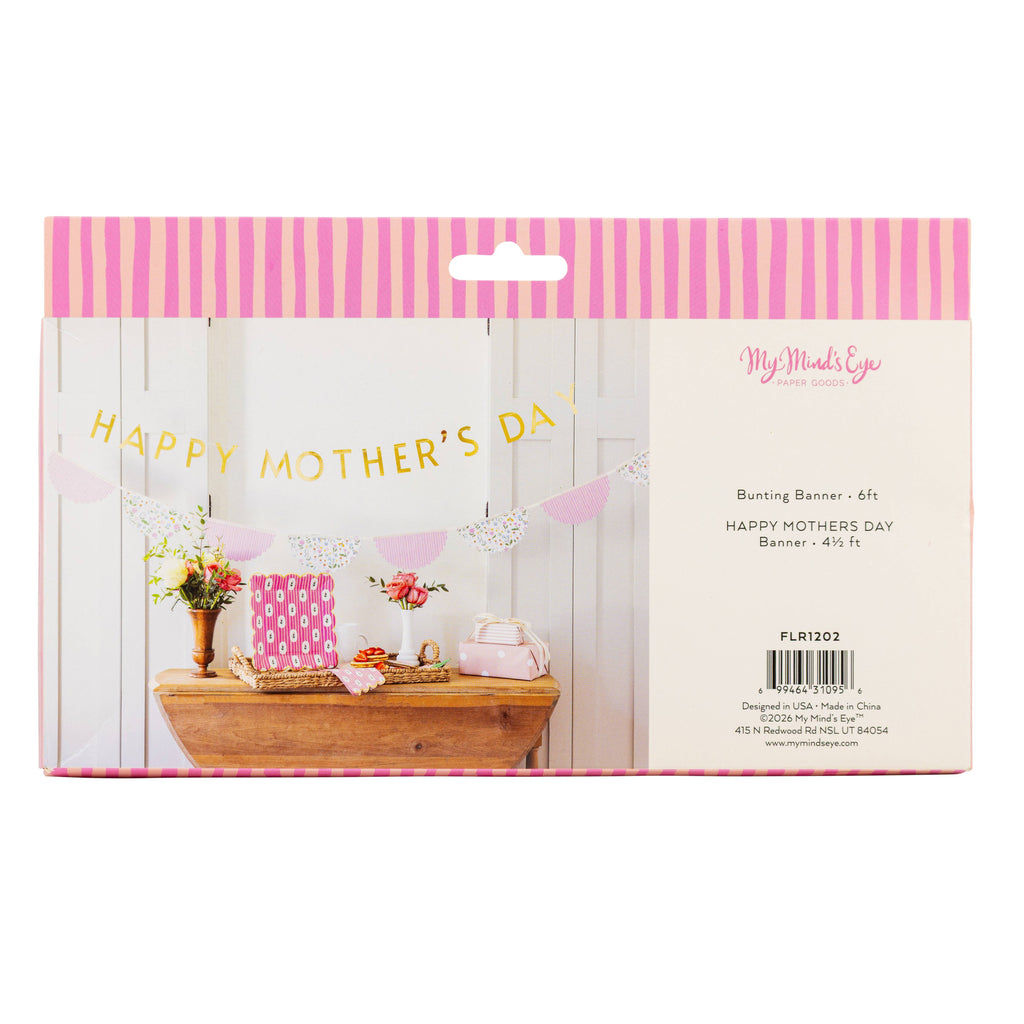 Happy Mother's Day Banner Set