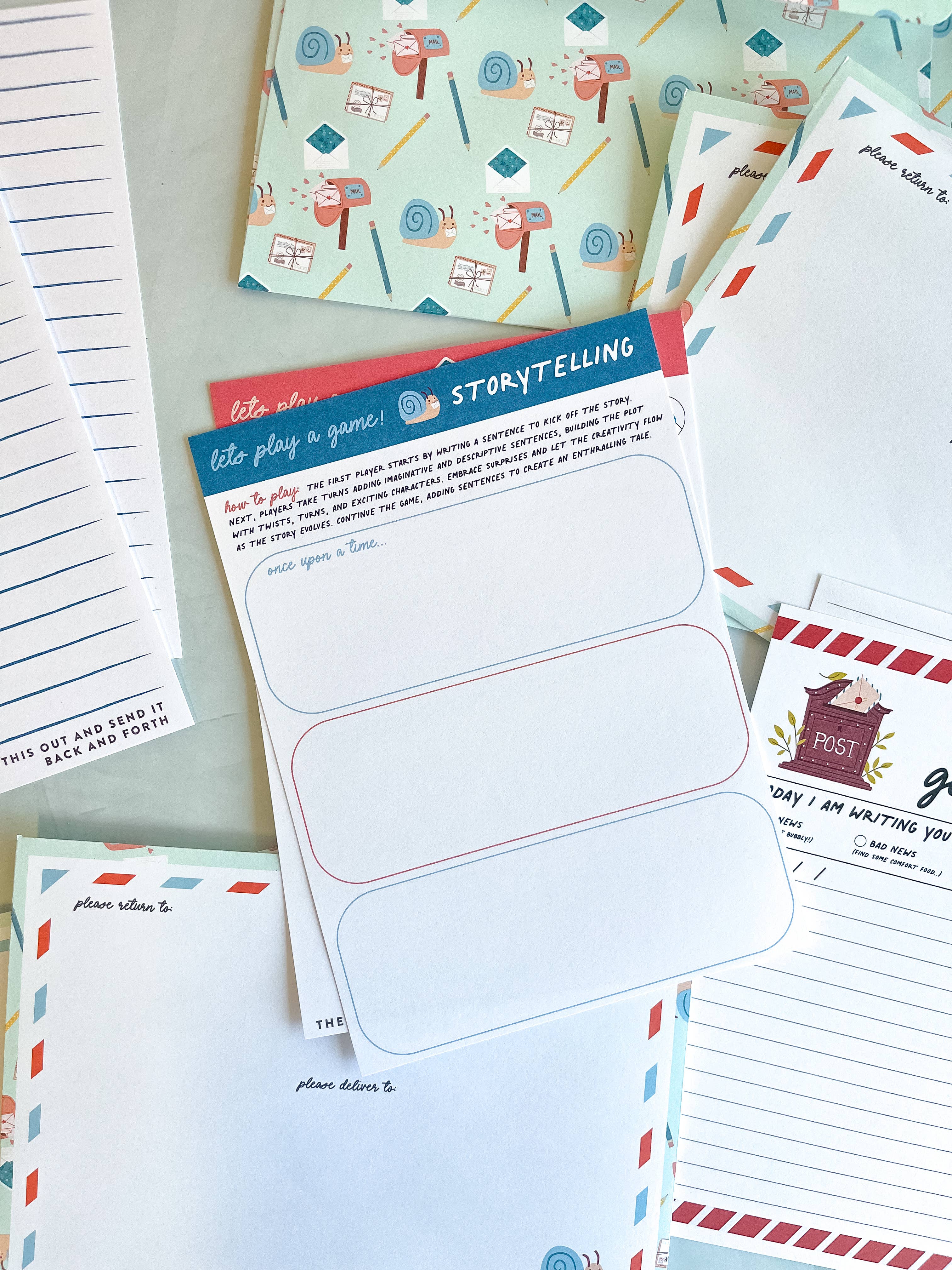 Snail Mail Pen Pal Kit | The Paxton Press